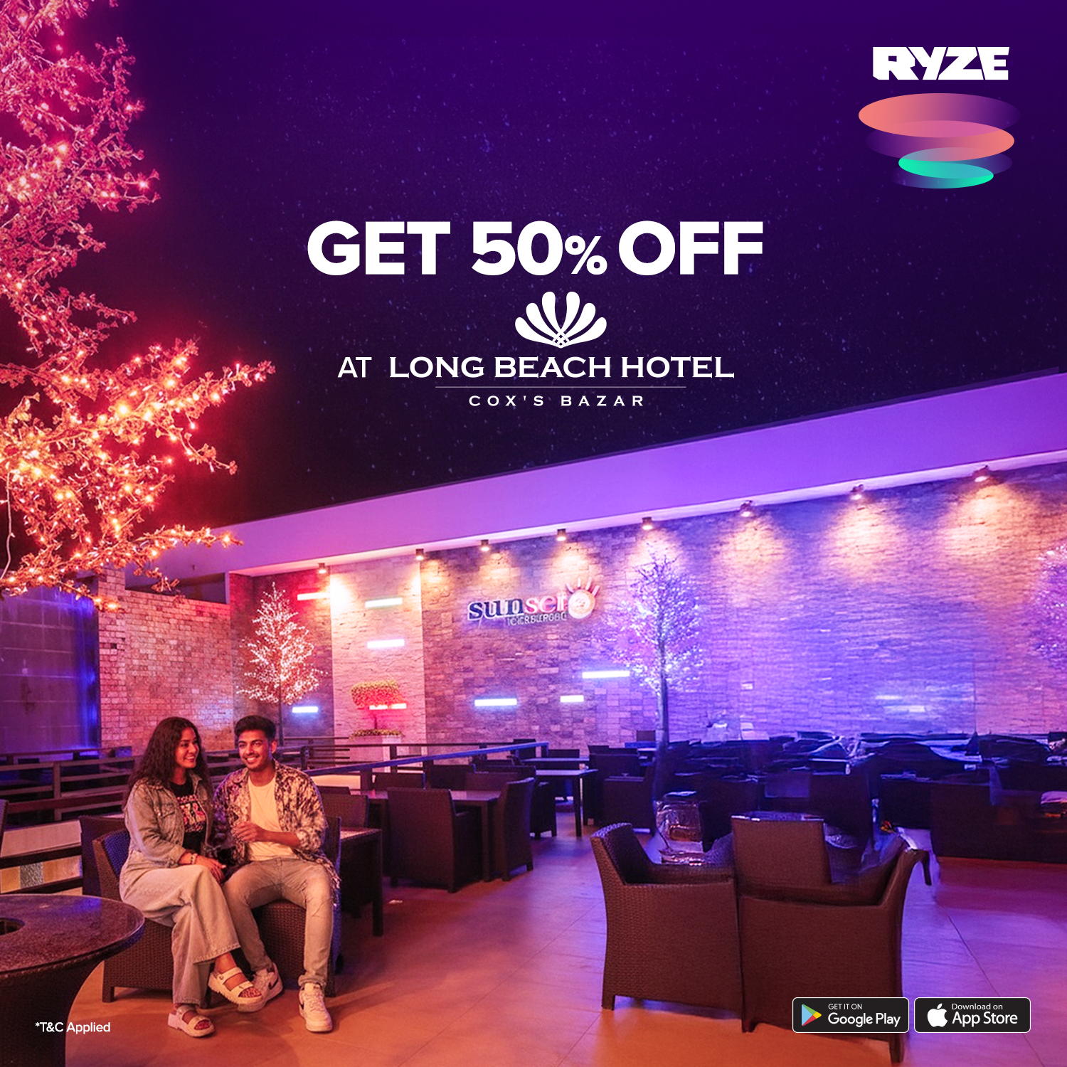 RYZE Live Facebook ad