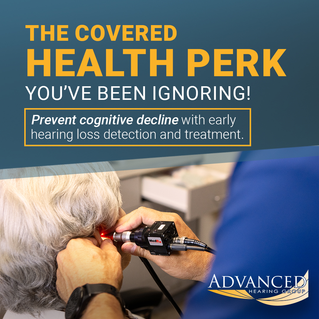 Advanced Hearing Group Facebook ad: Annual Hearing Exams