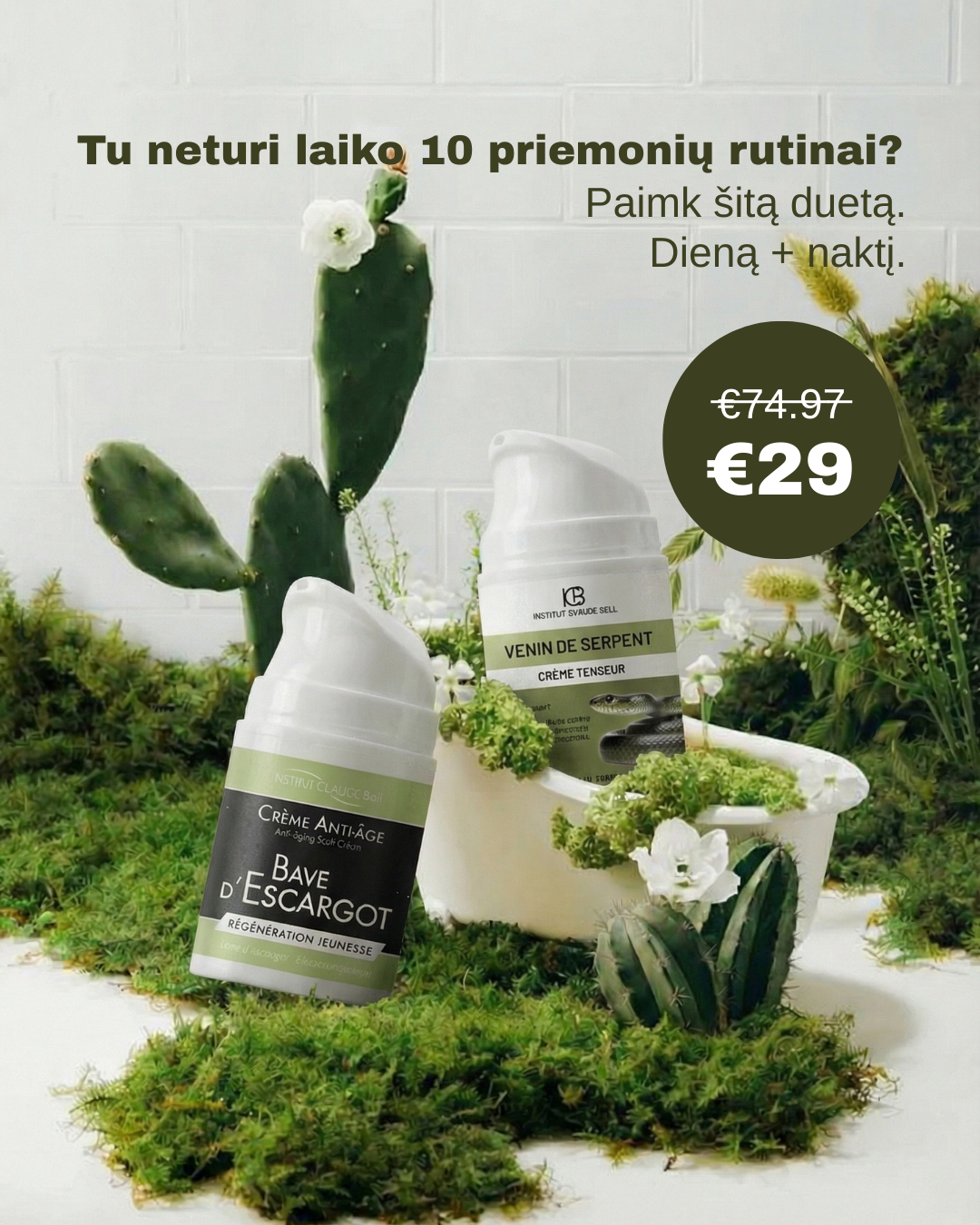 Harmony Plus Lietuva Facebook ad: Tinka visiems odos tipams!