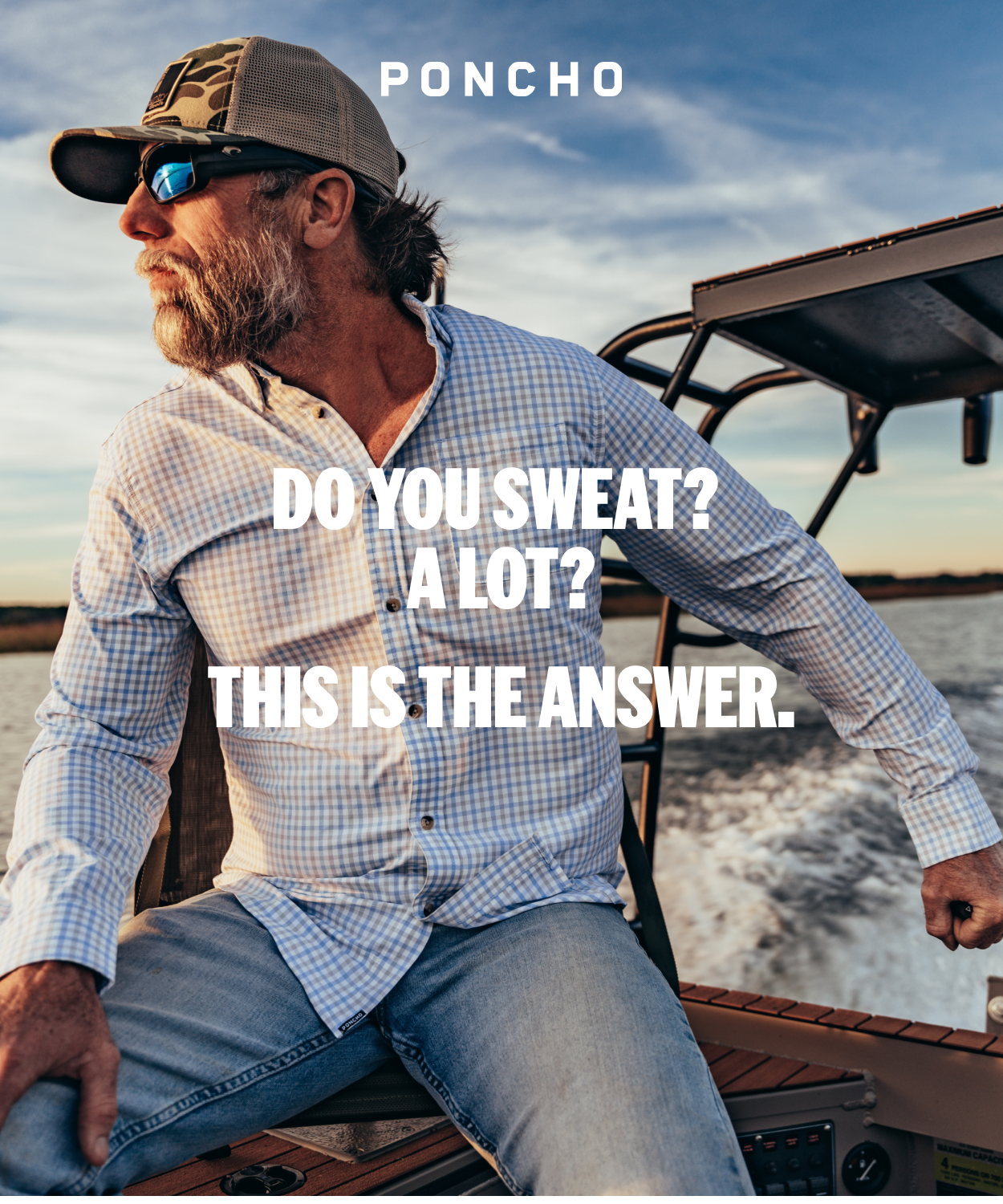 Poncho Facebook ad