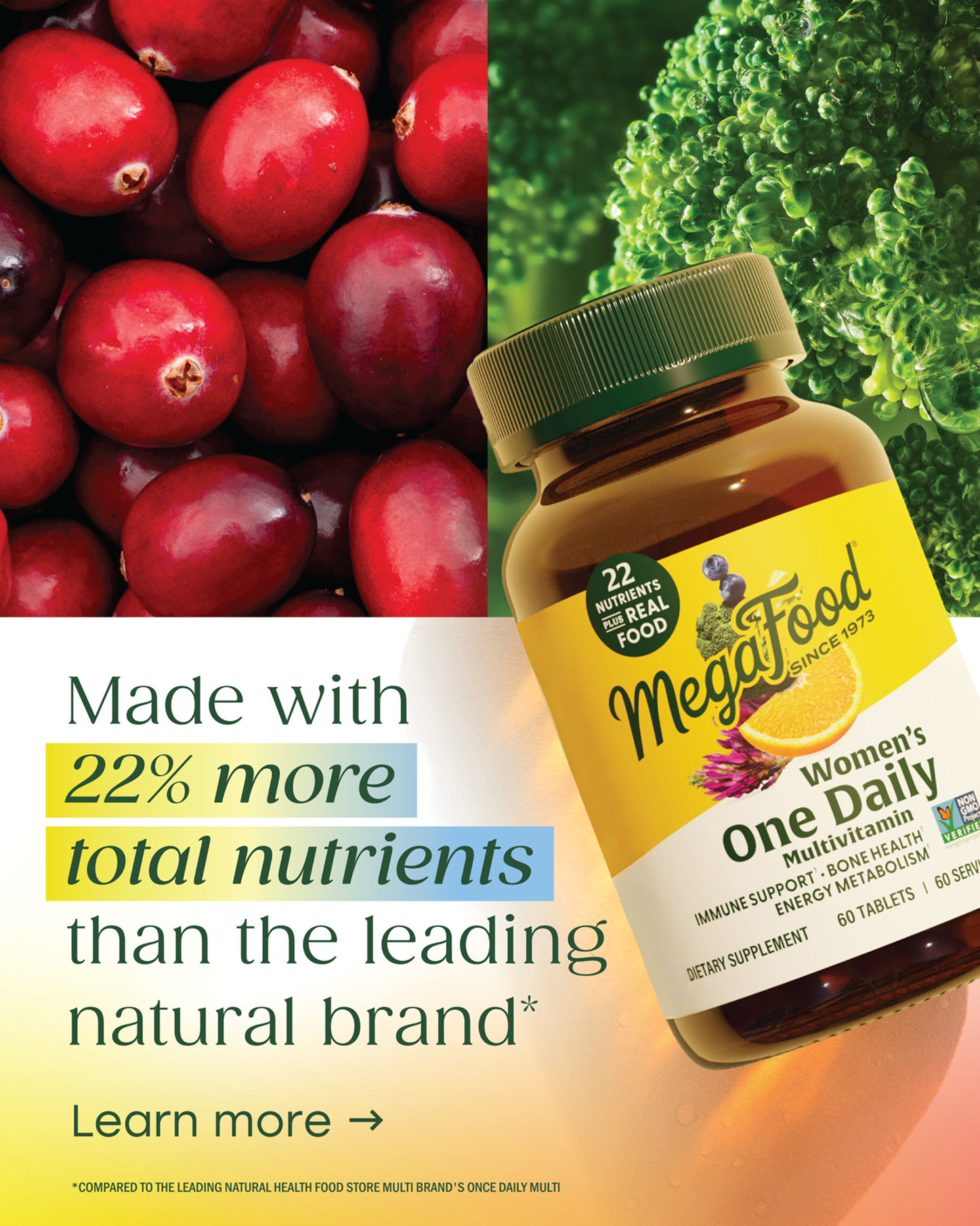 MegaFood Facebook ad