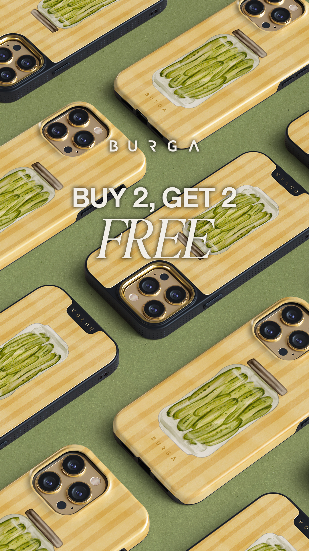 BURGA Czech Facebook ad