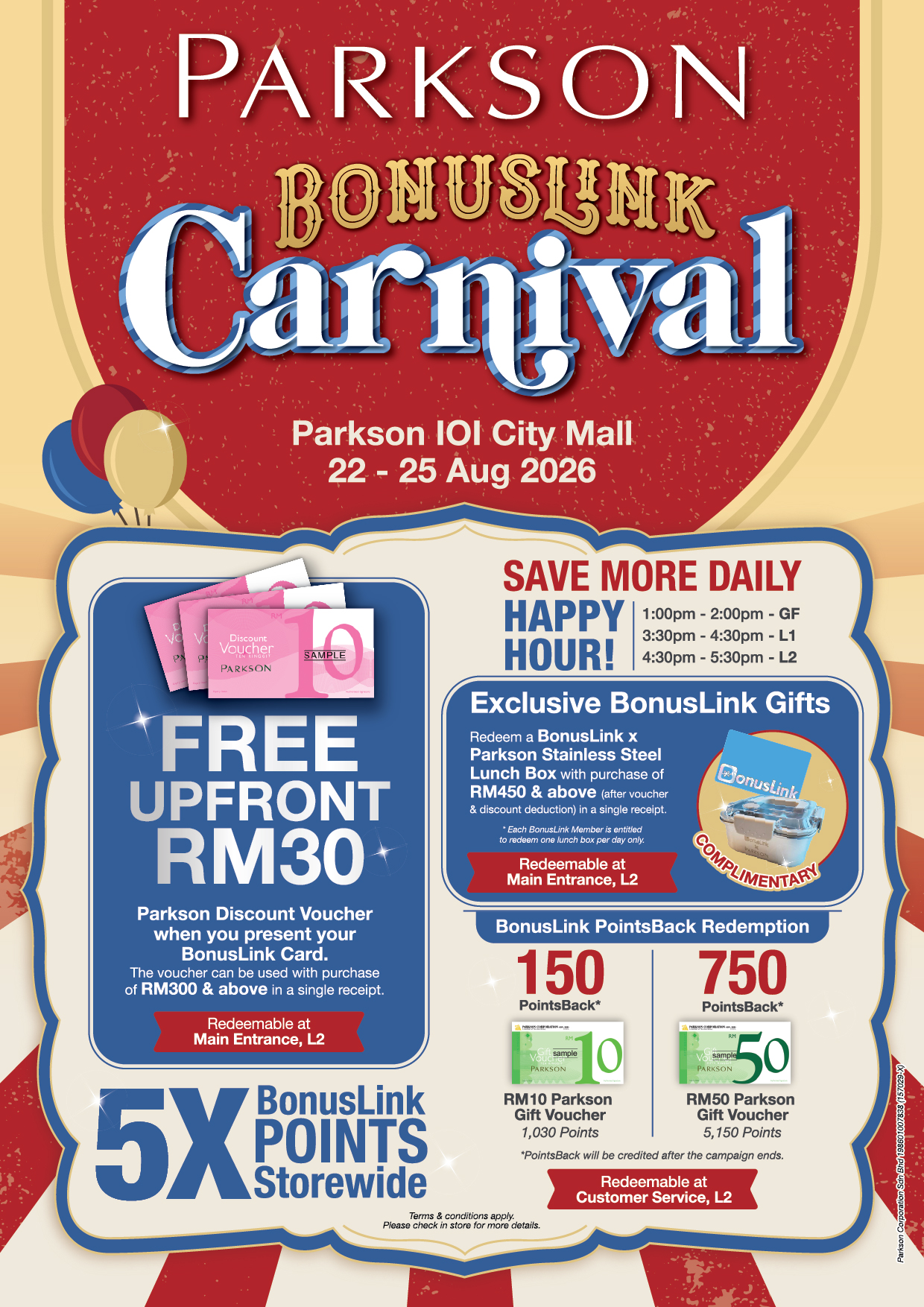 Parkson Malaysia Facebook ad