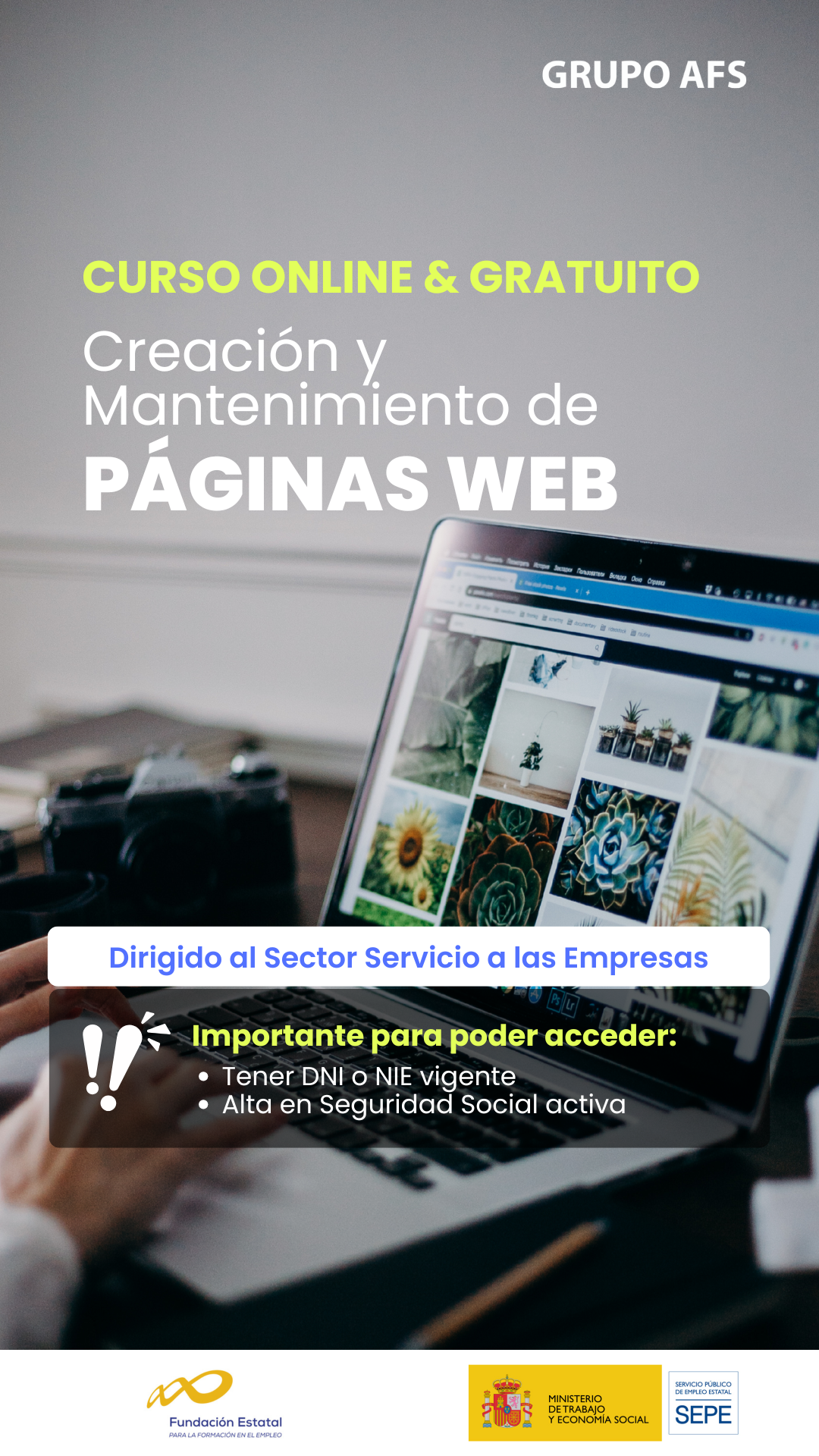 Grupo AFS Facebook ad from Jul 5, 2026