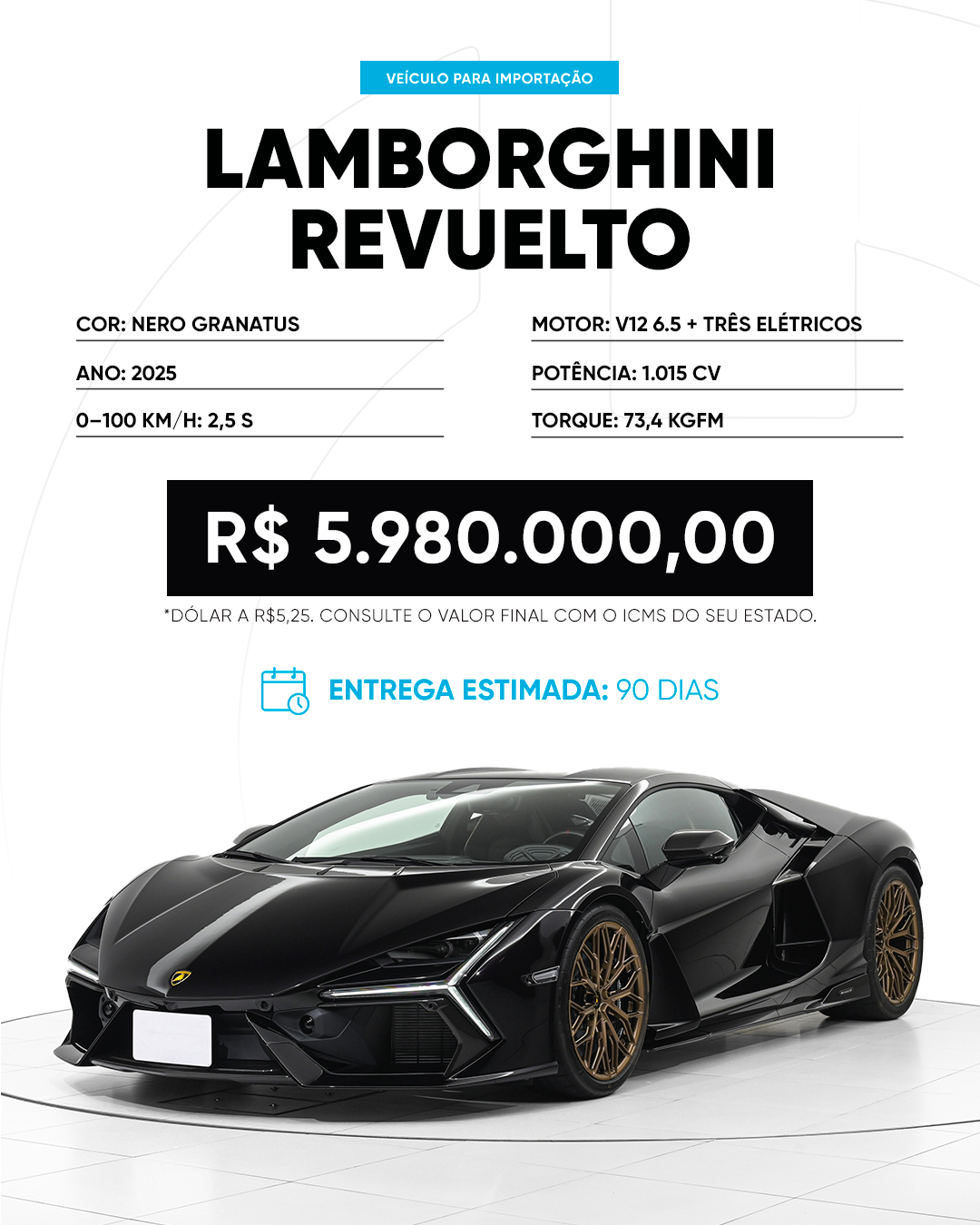 Direct Imports Facebook ad: Alguns carros marcam uma geração.