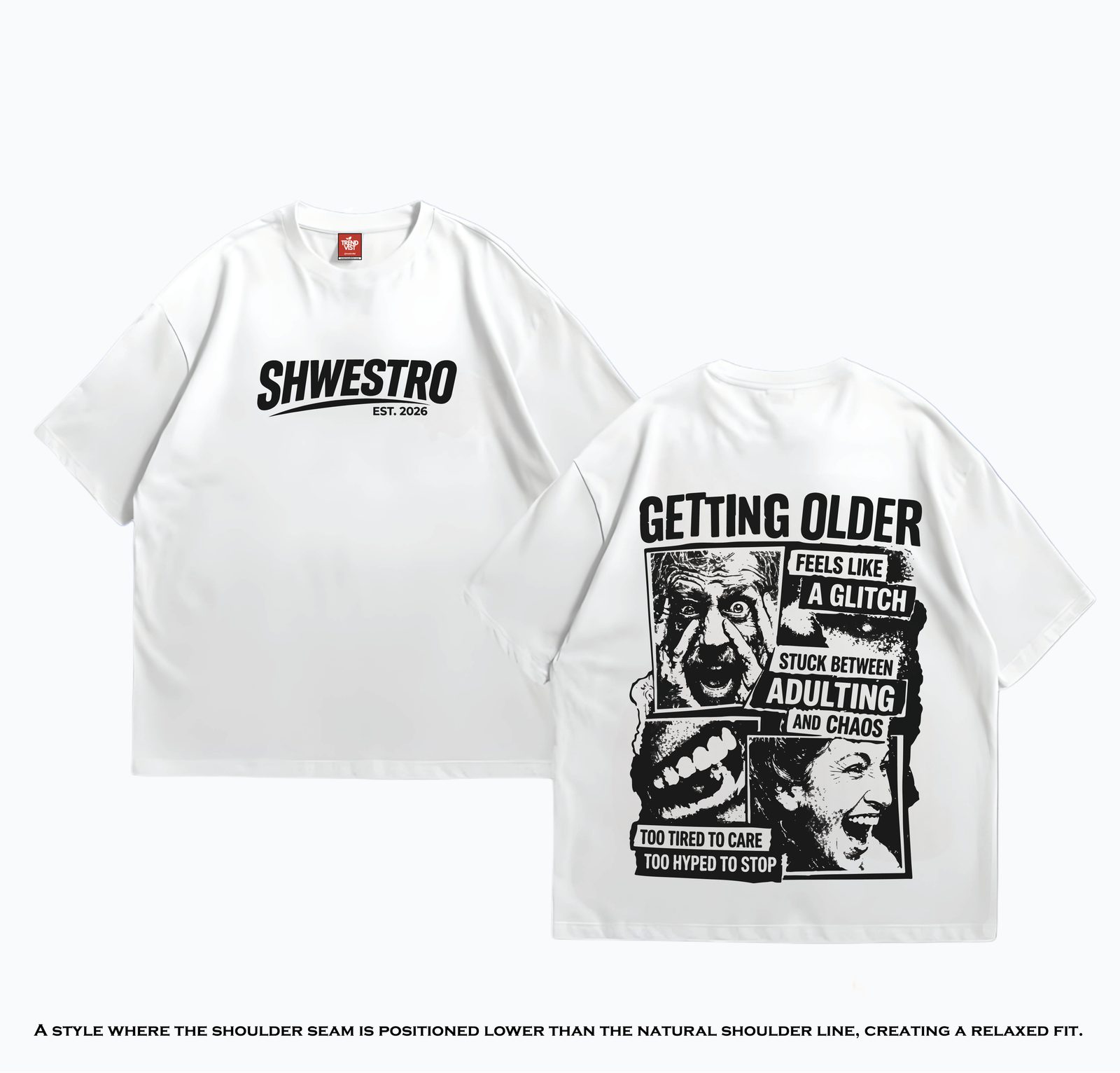 TrendVist Facebook ad: Discover the New T-Shirt Collection at Trendvist!