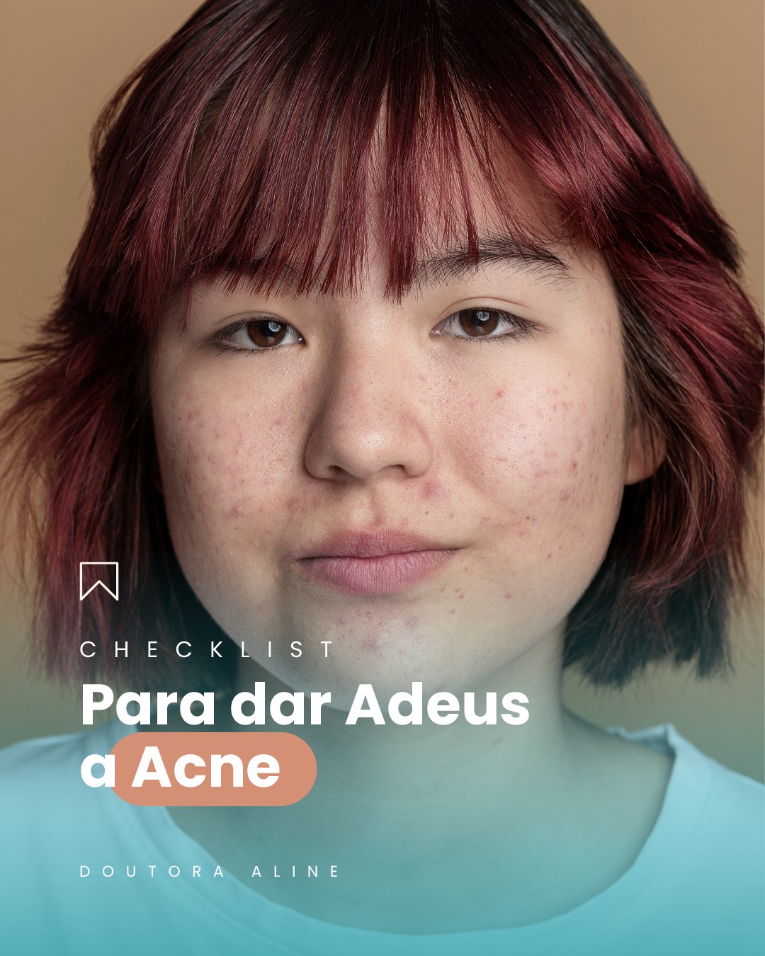 Dra. Aline Baptista Facebook ad: Acne não é algo que se resolve da…