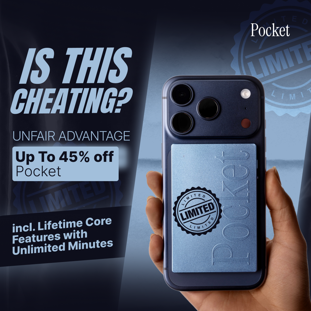 Pocket AI Facebook ad: Al > Handwritten Note