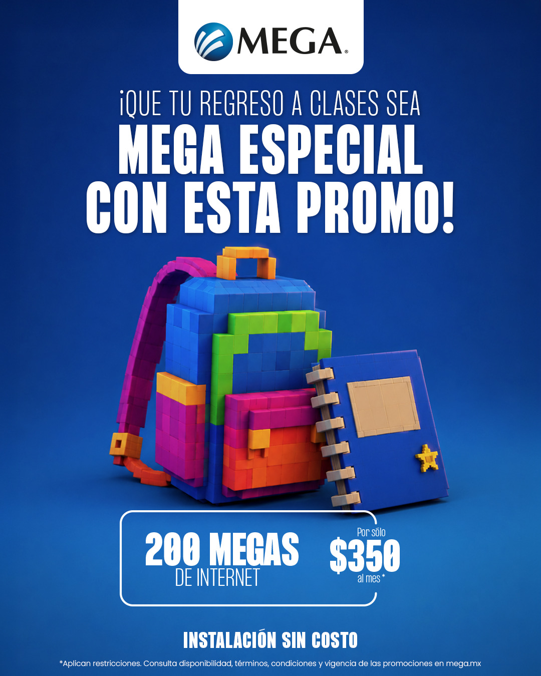 Megacable, Conectamos tu vida Facebook ad