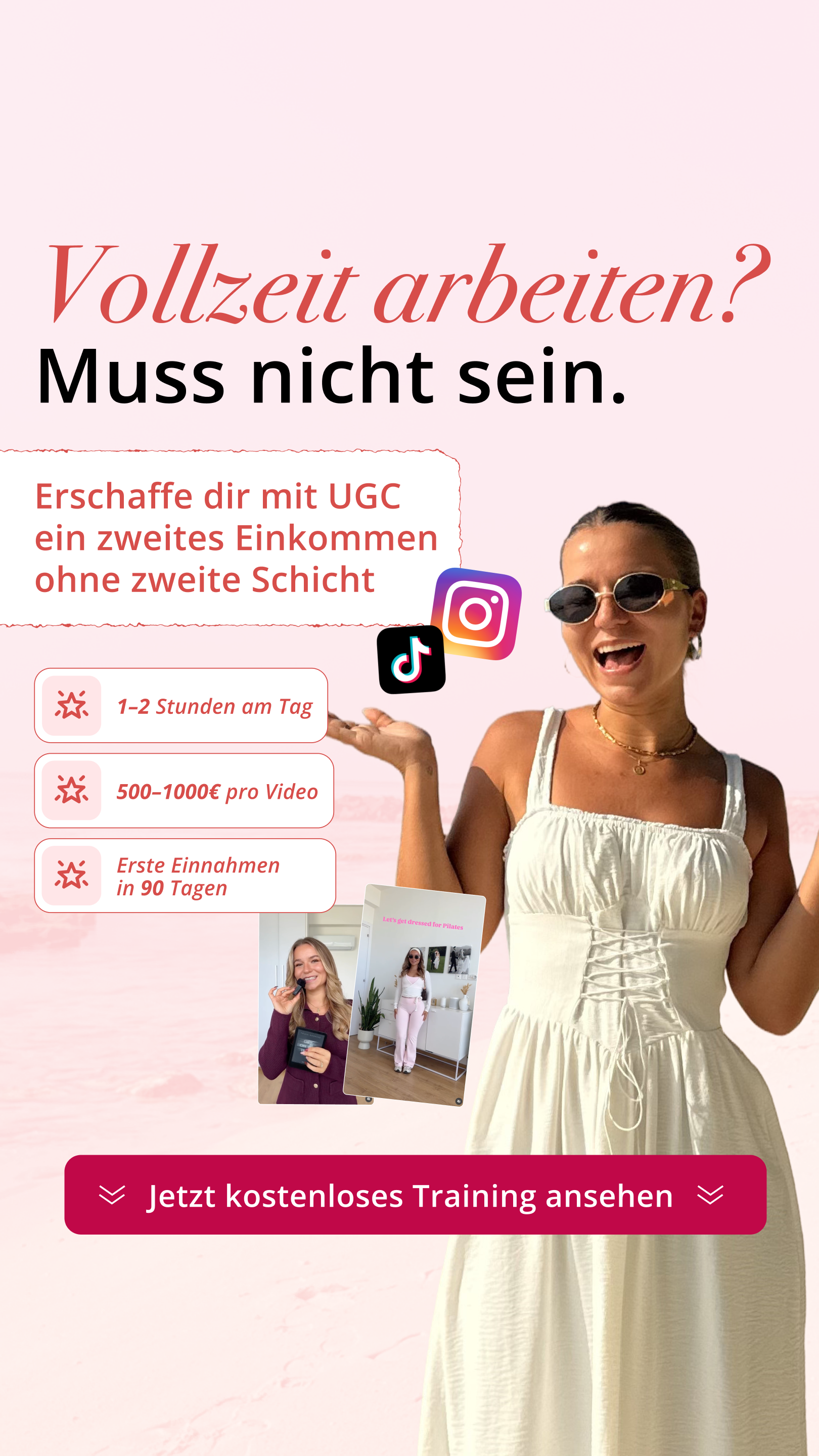 Alinas Creator Club Facebook ad