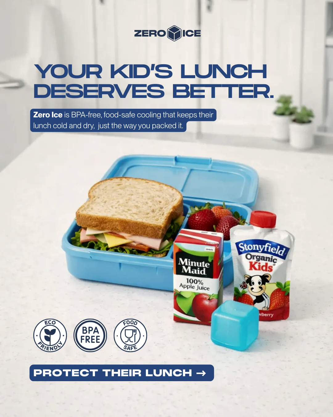 ZERO ICE Facebook ad