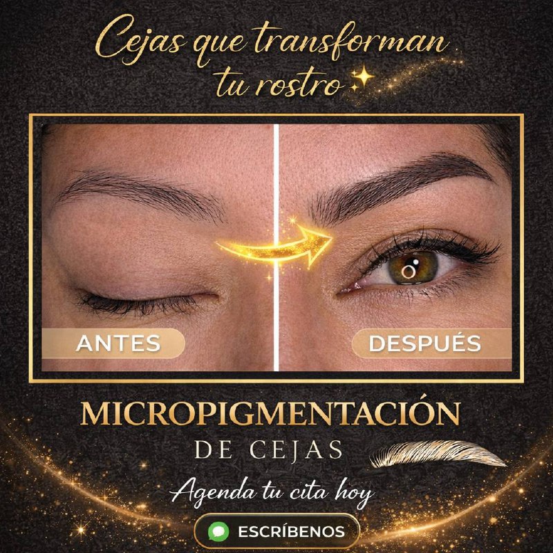 Nayller studio Facebook ad: Cejas perfectas todos los días
