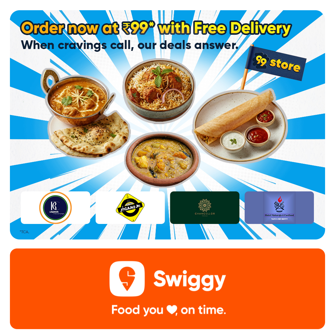 Swiggy Facebook ad