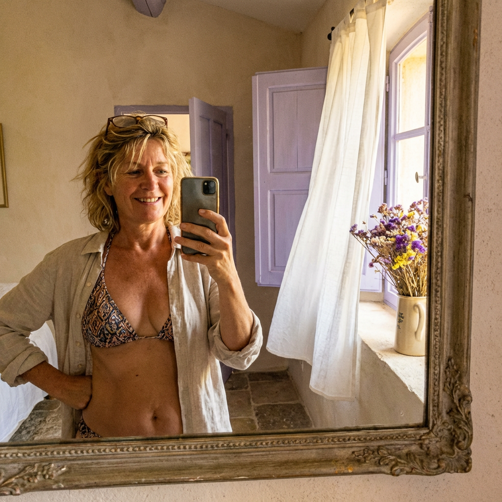 Margaret Collins Facebook ad: Read More Above For Firmer Skin