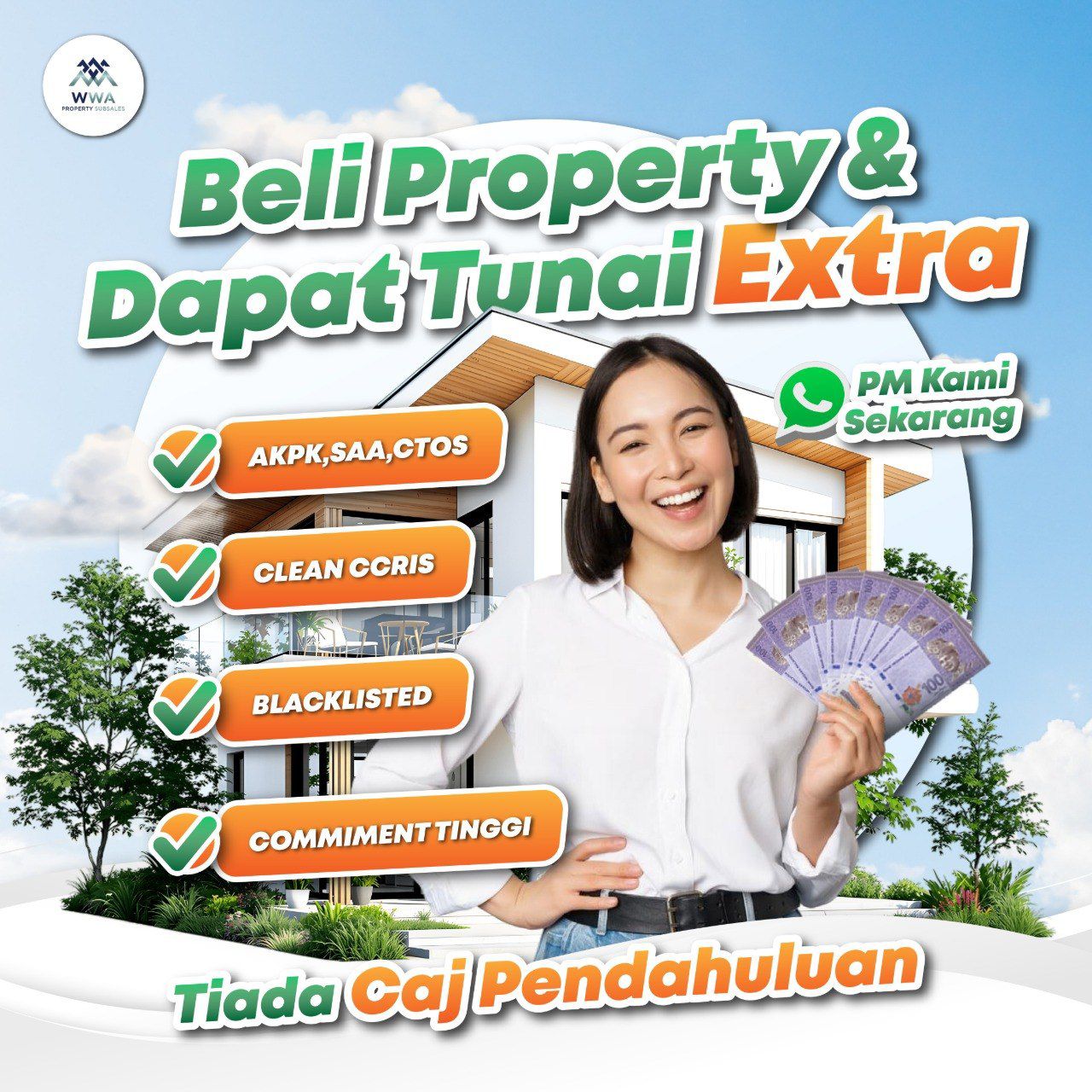 WWA Property Subsales Facebook ad
