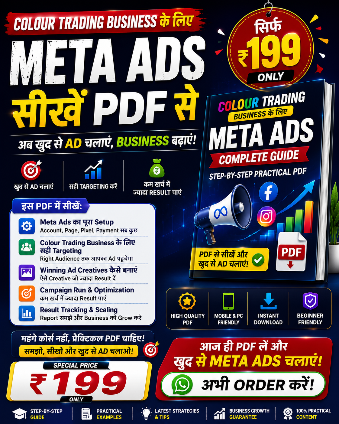 Zentrox Facebook ad: The Complete Meta Ads Playbook (2026 Edition), ₹199 Only