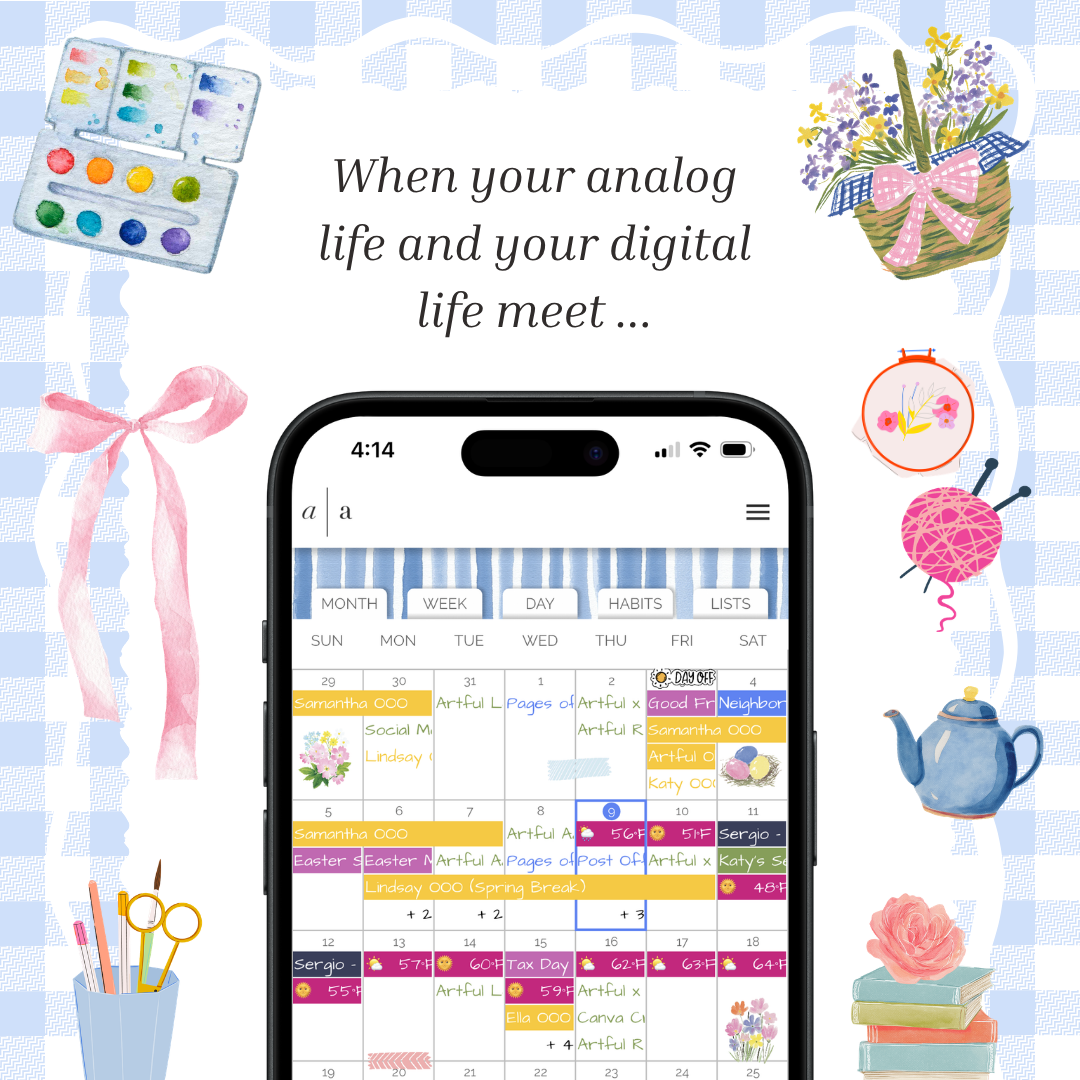 Artful Agenda Facebook ad