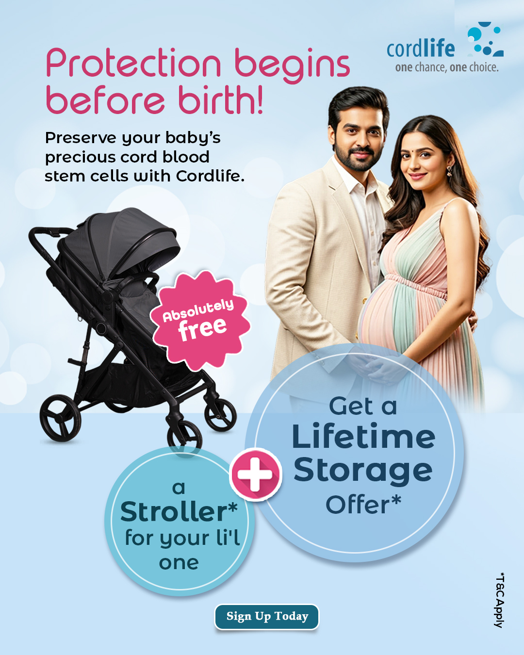 Cordlife India Facebook ad