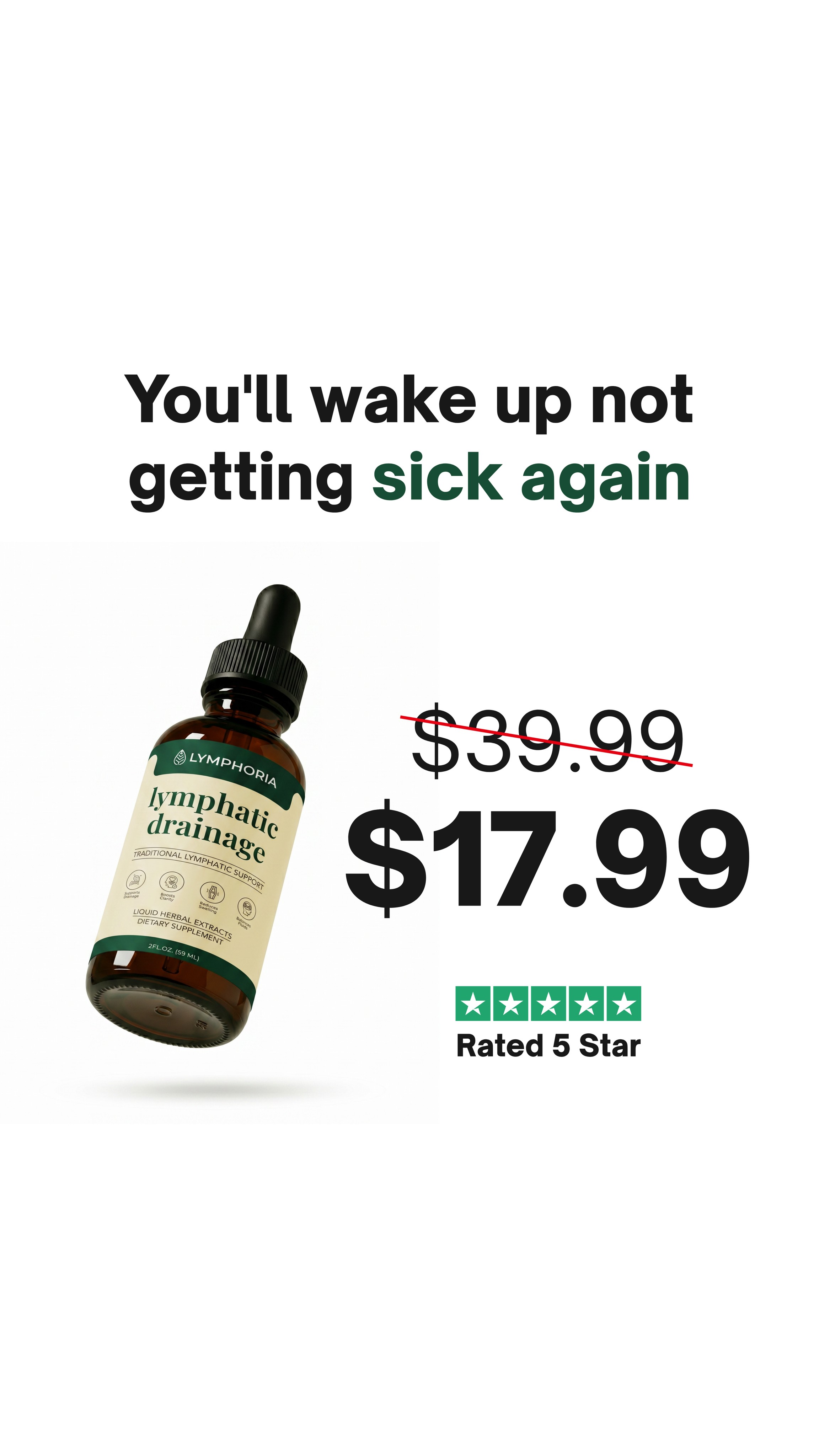 The Lymphatic Circle Facebook ad