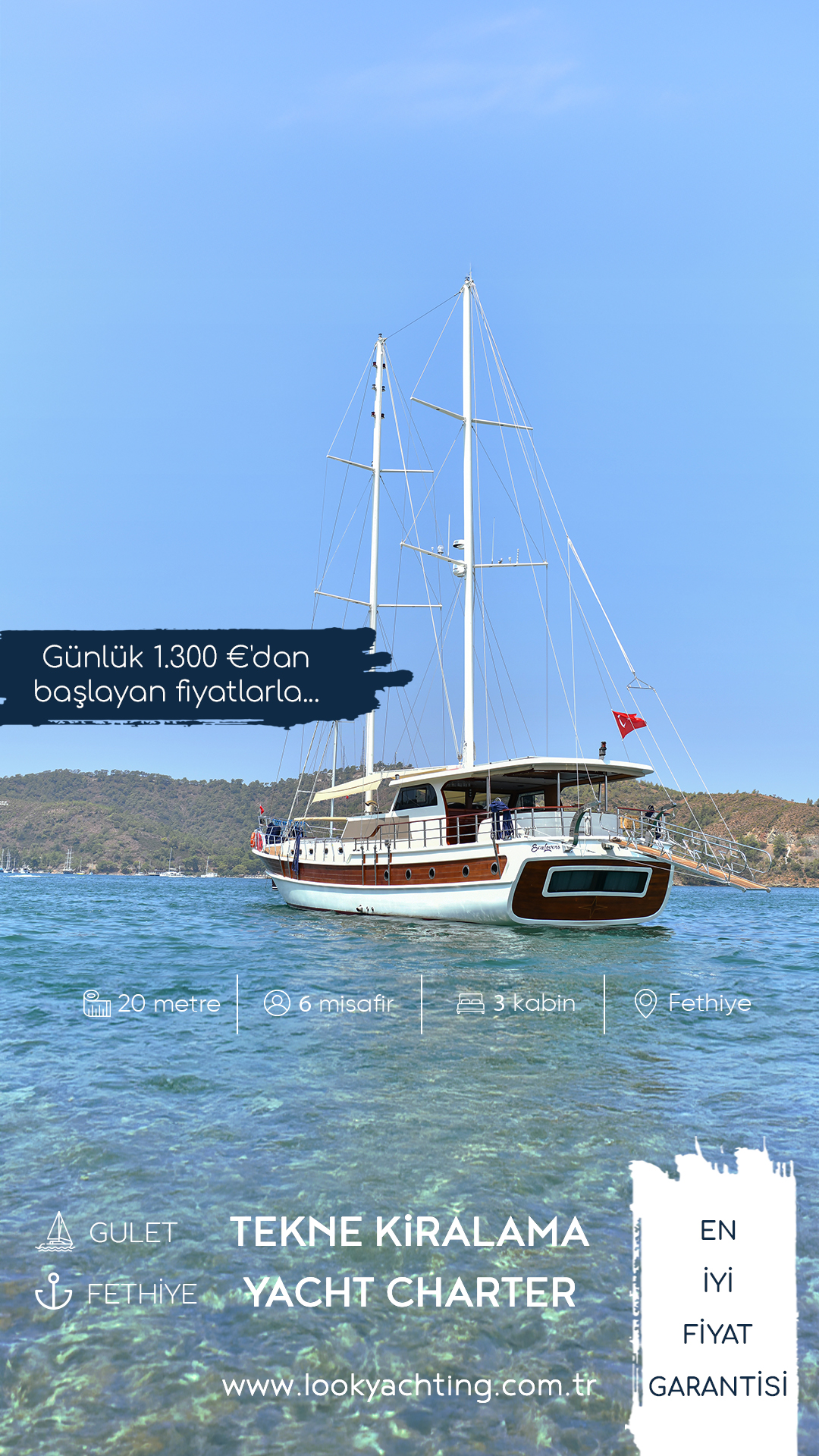 LookYachting Facebook ad