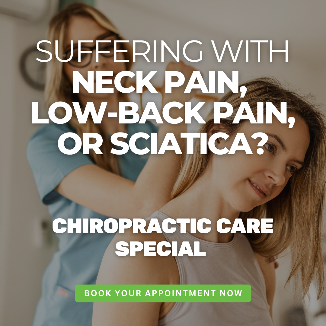Iowa Family Chiropractic Facebook ad: Claim your New Patient Special!
