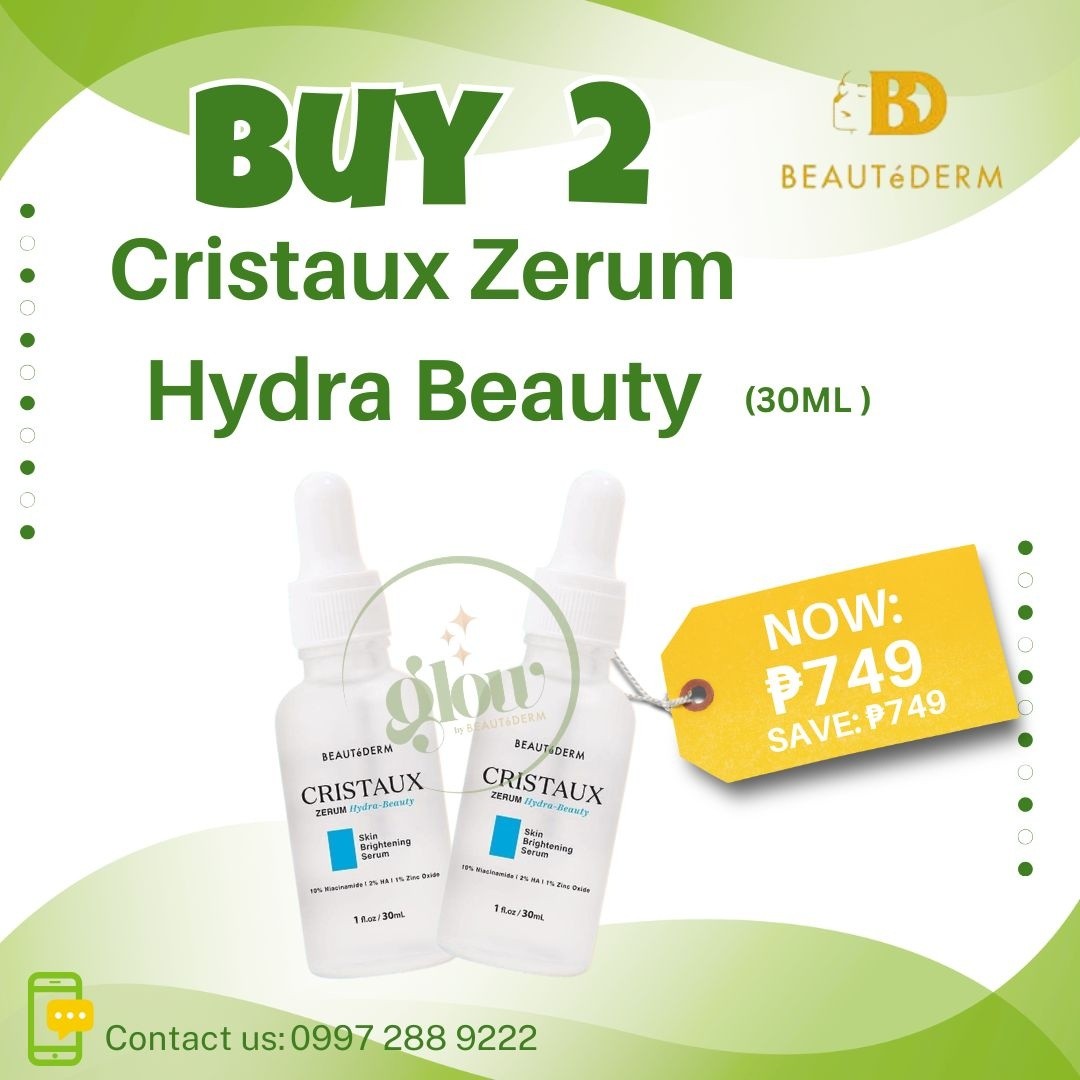 Bèautederm - Glow By Beautéderm Facebook ad: It’s time to stock up and save more.