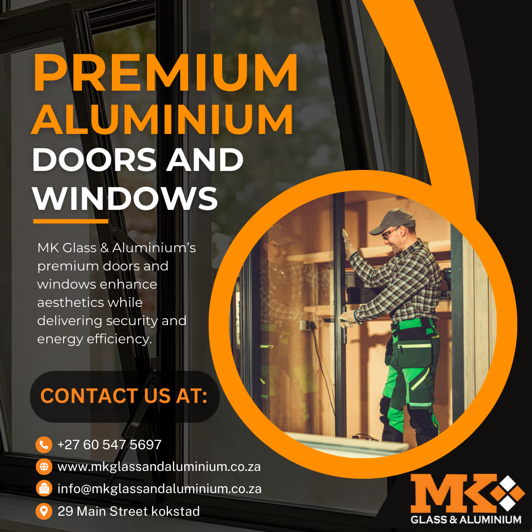 MK Glass and Aluminium Facebook ad: Chat with us