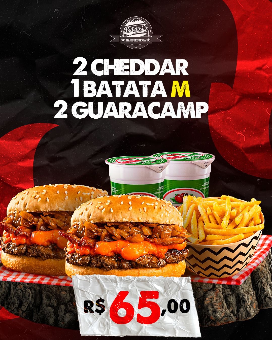 Butchers Facebook ad: COMBOS PARA DIVIDIR