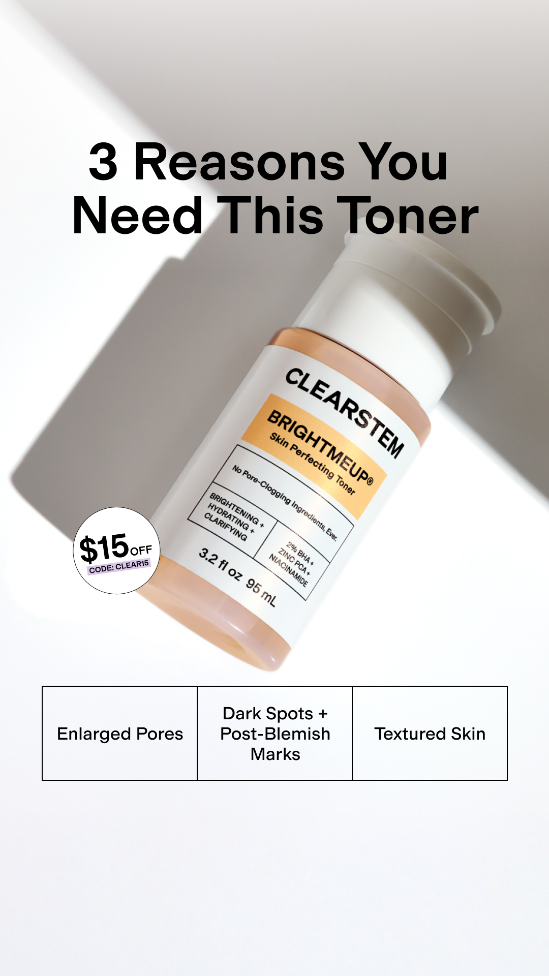 CLEARSTEM Skincare Facebook ad