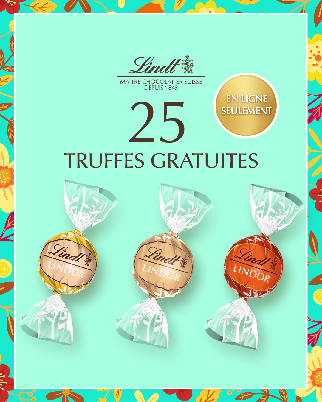 Lindt Facebook ad from May 15, 2026