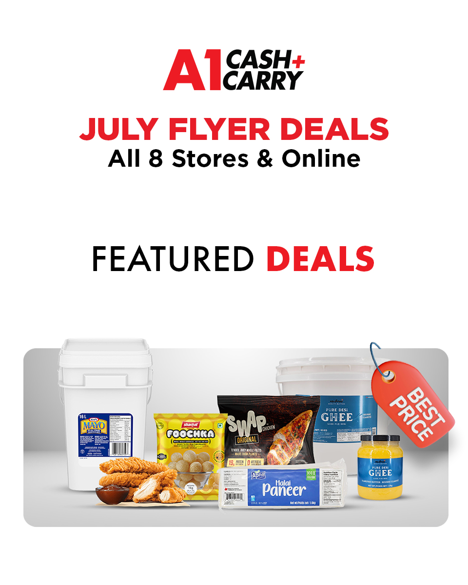 A1 Cash And Carry Facebook ad from Jul 7, 2026