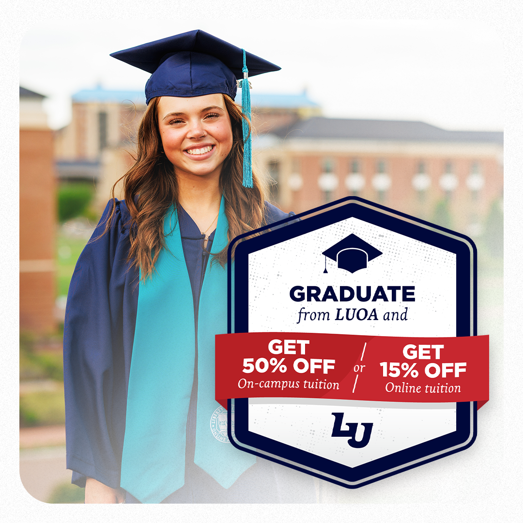Liberty University Online Academy K-12 Facebook ad