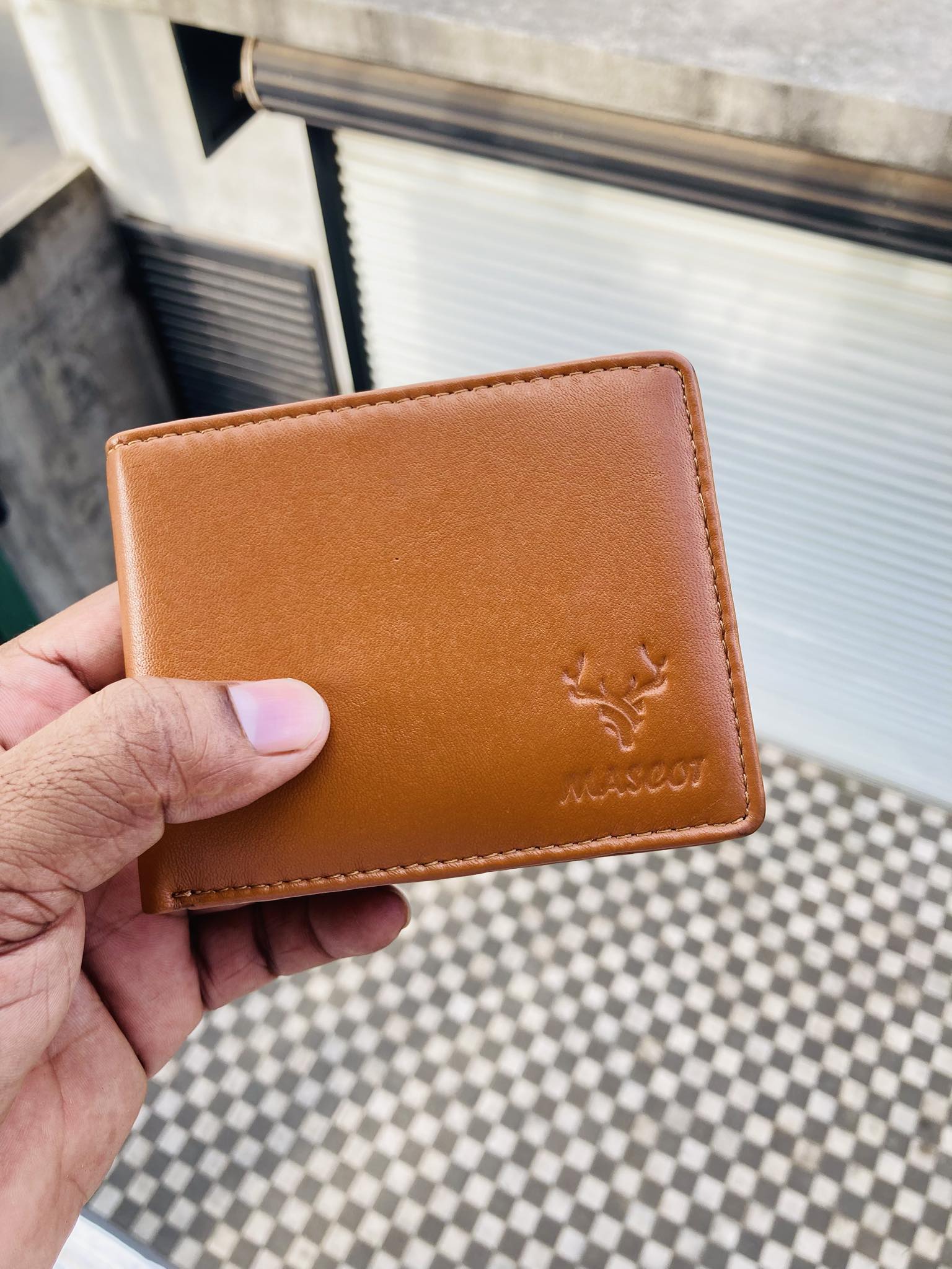 All off Facebook ad: Men’s wallet & cardholder leather