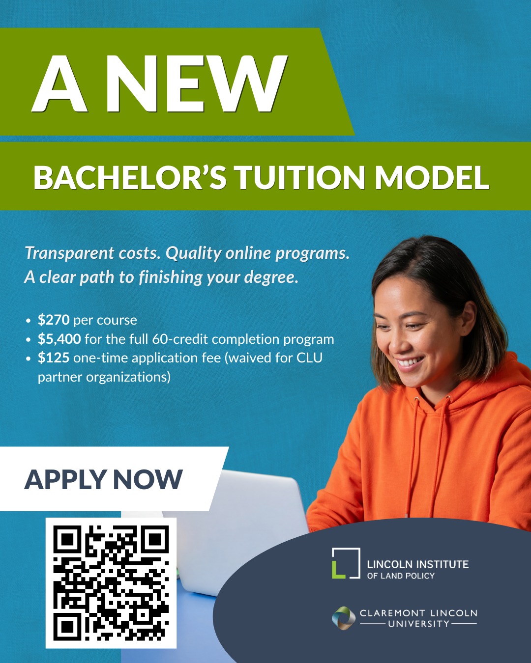 Claremont Lincoln University Facebook ad: Course-Based Cost Model - Claremont Lincoln