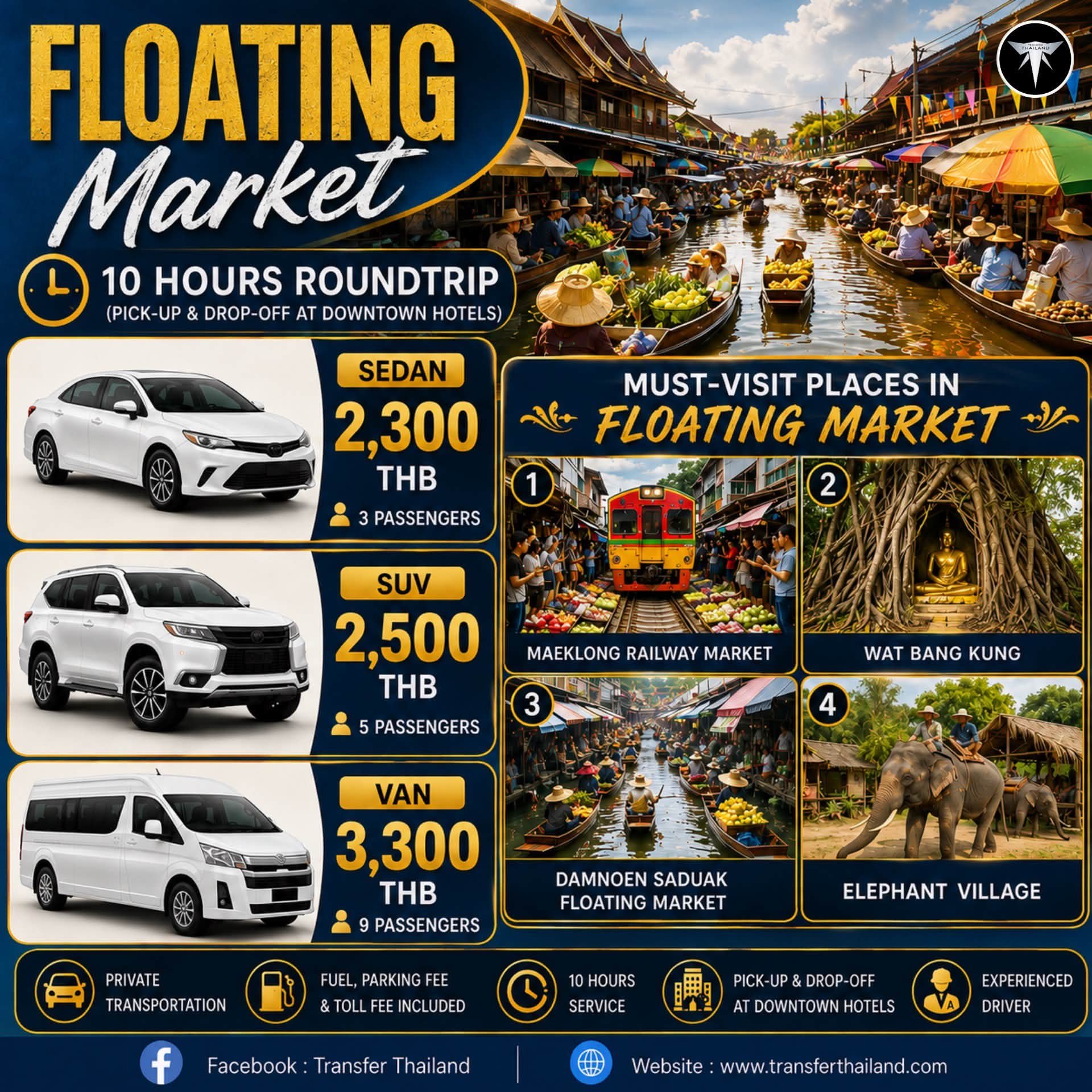 Transfer Thailand Facebook ad: WELCOME TO THAILAND