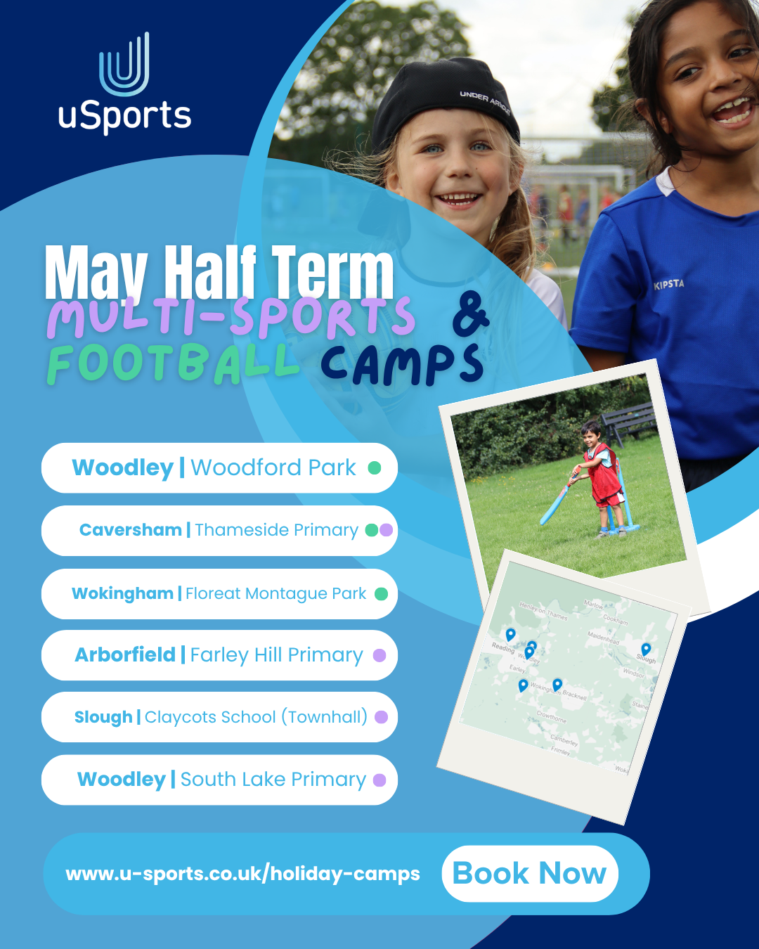 USports x UKids Facebook ad