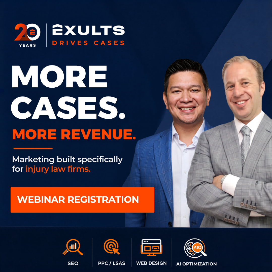 Exults Facebook ad: Register for the Webinar