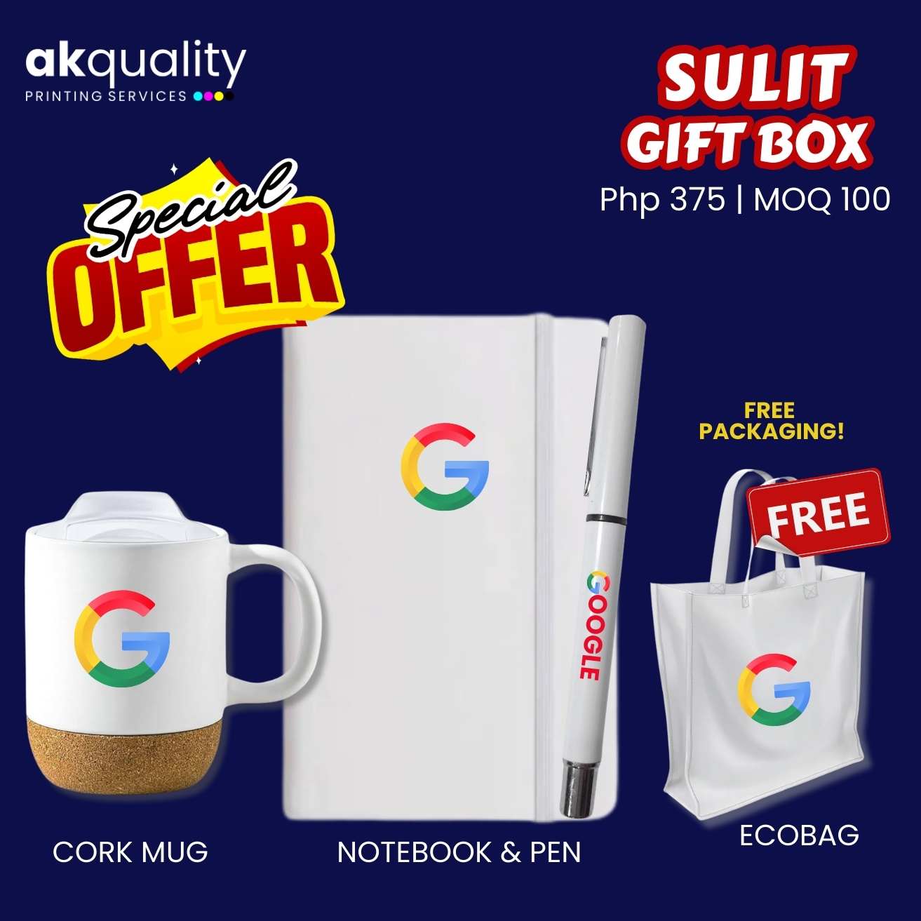 AK-Quality Printing Services formerly AK Projects Facebook ad