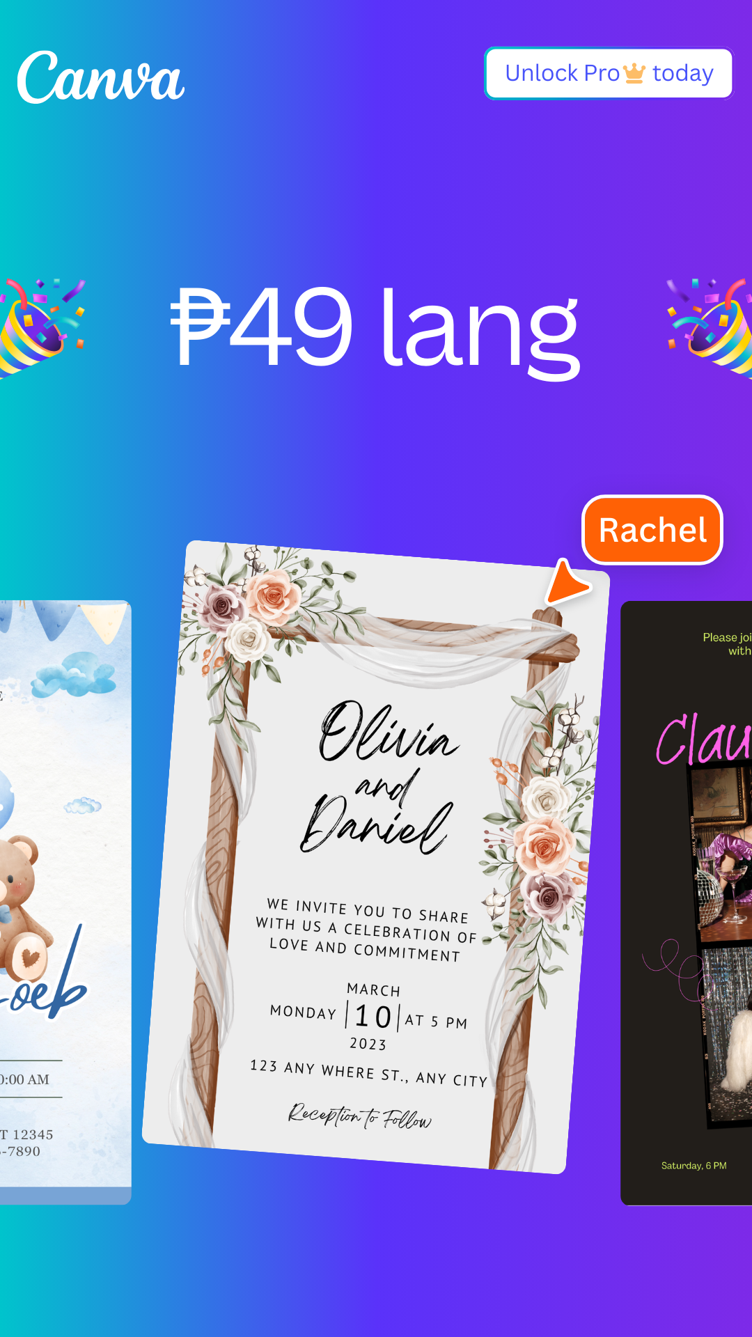 Canva Facebook ad