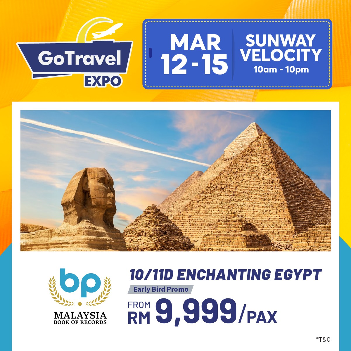 GoTravel Expo Facebook ad