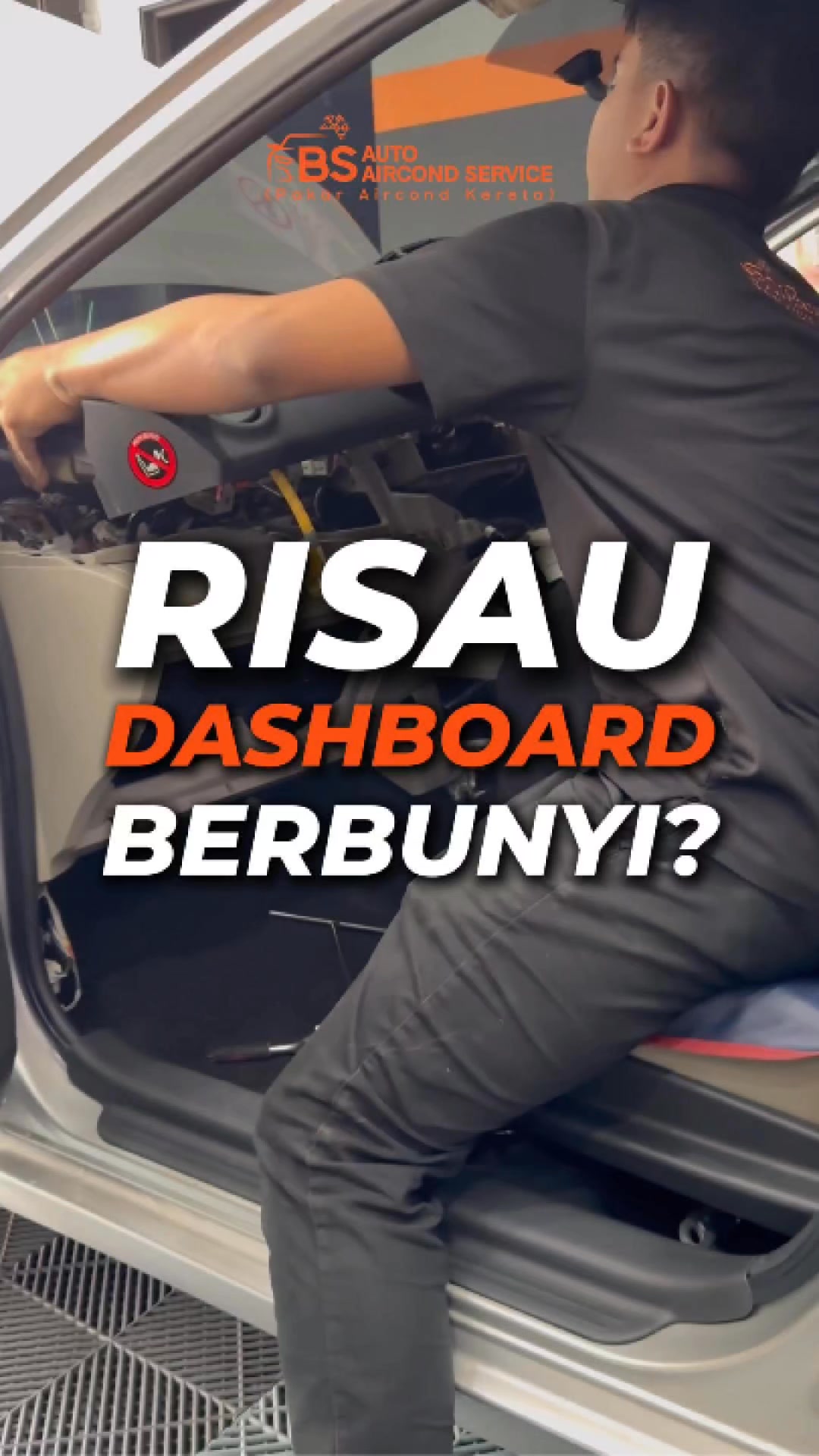 BS Auto Aircond Service Facebook ad: Risau dashboard berbunyi selepas buka pasang?