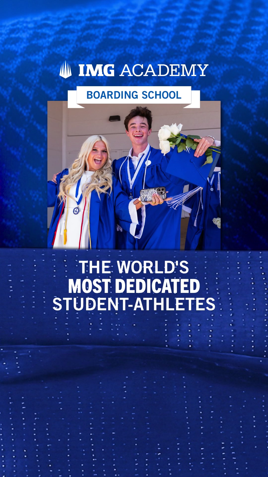 IMG Academy Facebook ad from Aug 21, 2026
