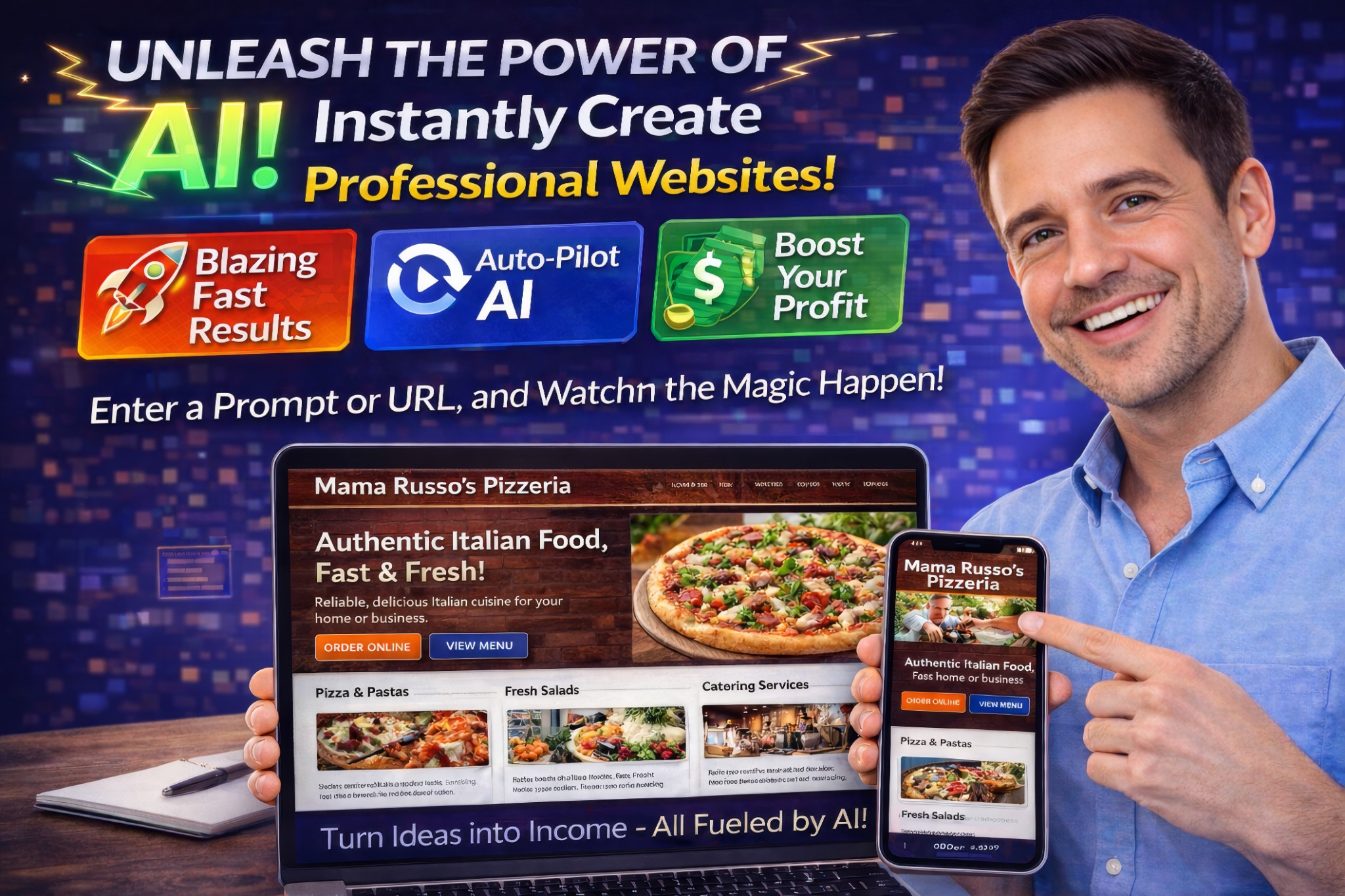 ClickSites.ai Facebook ad