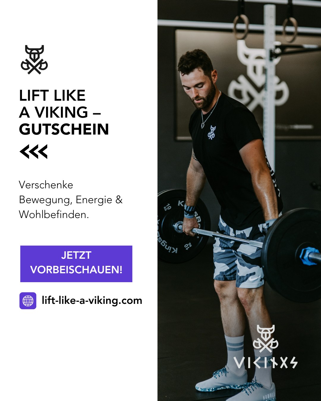 Lift Like a Viking - Functional Fitness Facebook ad
