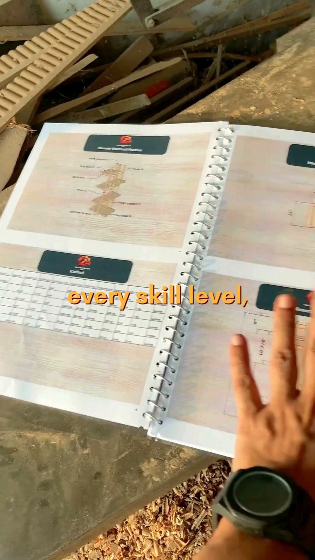 Master Crafts DIY Facebook ad: 100+ plans. Every measurement.