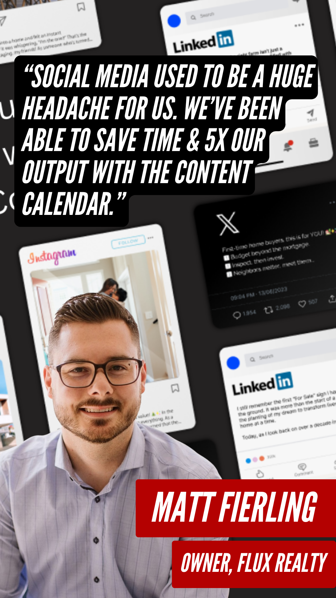 RealEstateContent.ai Facebook ad