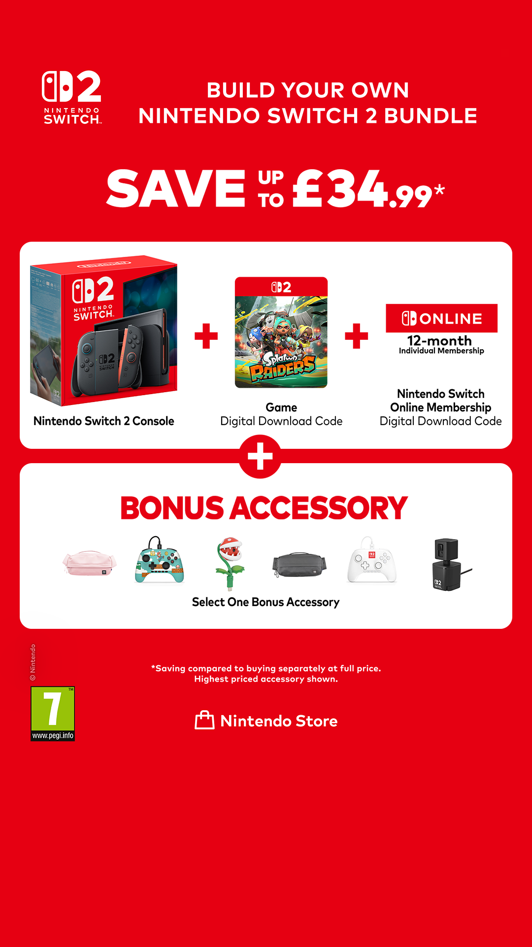 Nintendo Store UK & Ireland Facebook ad: Nintendo Store