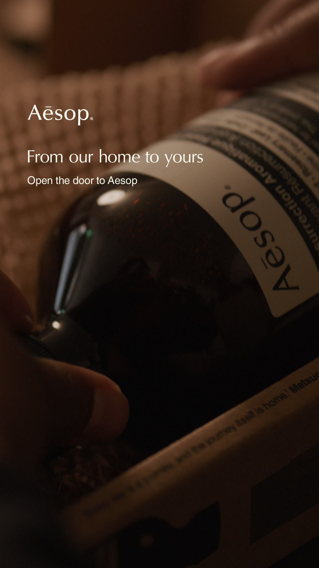Aesop Facebook ad