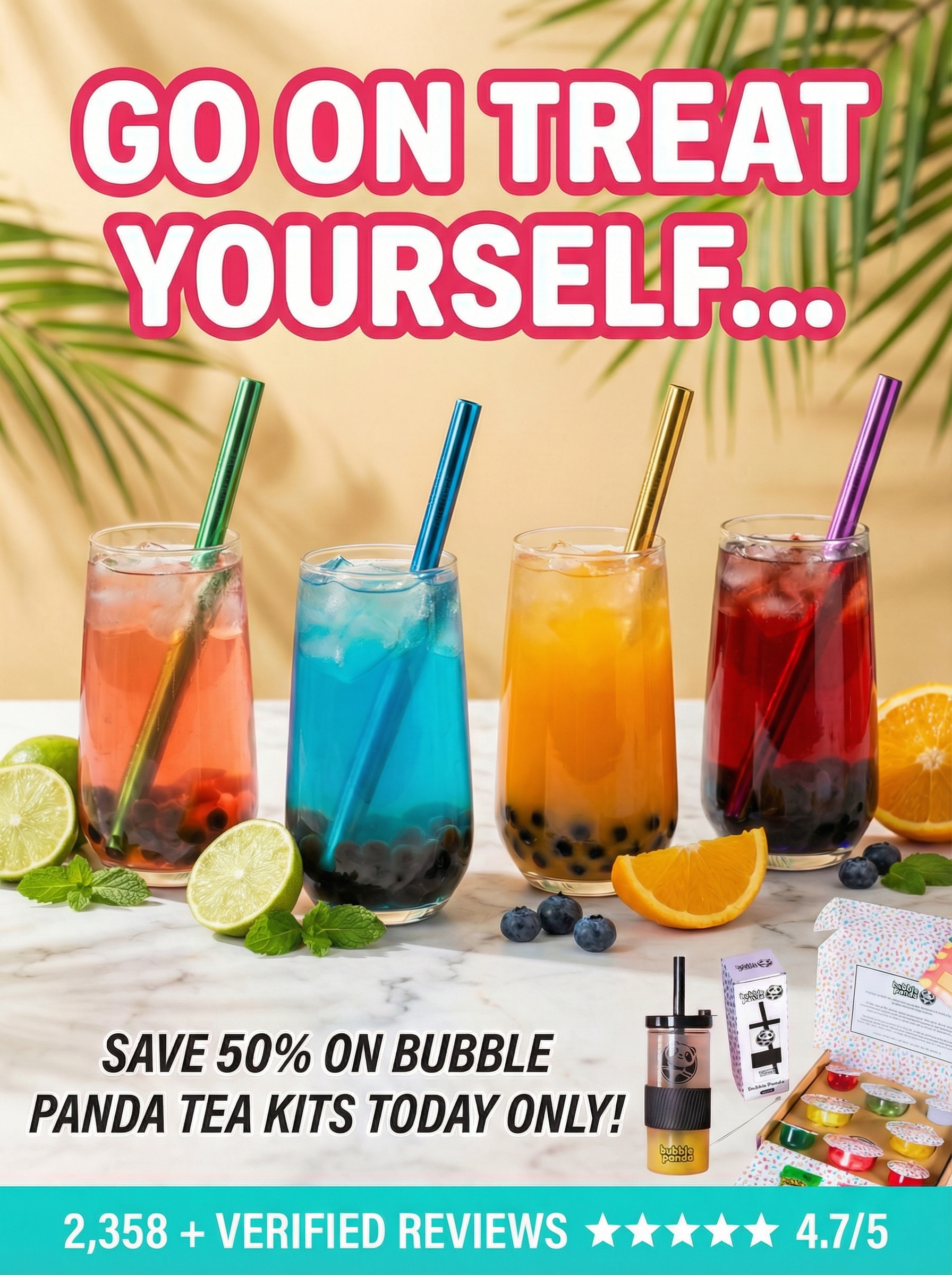 Bubble Panda Facebook ad