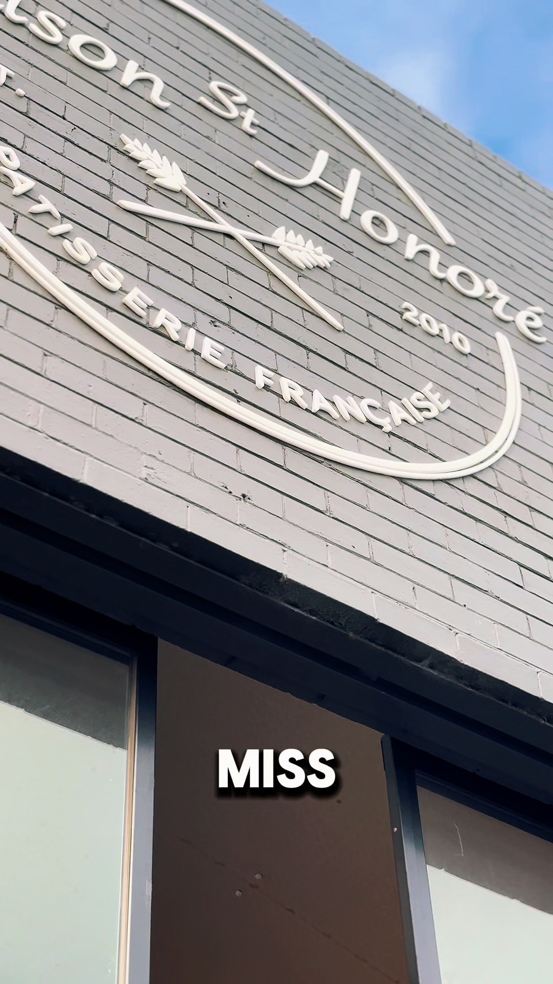 Maison Saint-Honoré Facebook ad: Fresh coffee, flaky pastries, and city-side charm, all…